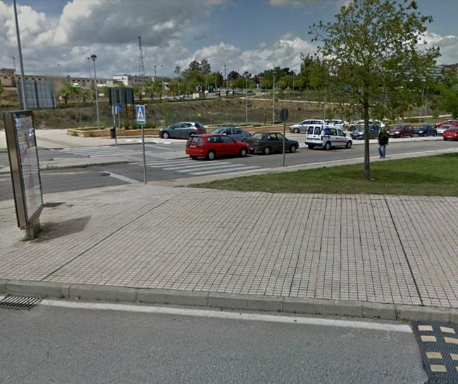 Un joven herido en un accidente urbano en Cáceres capital