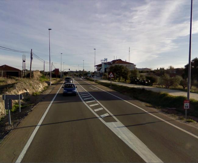 Un accidente deja cuatro heridos en Malpartida de Cáceres