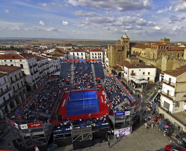 El beneficio del World Pádel Tour de Cáceres rozó el millón de euros