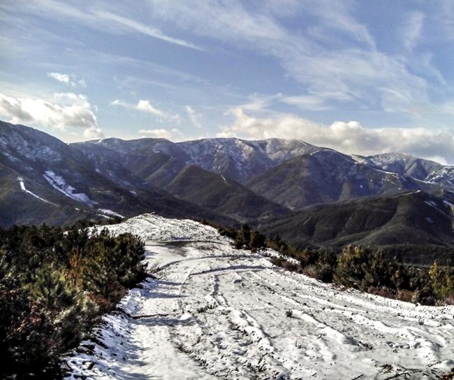 Se cumplen las alertas por nieve en Extremadura