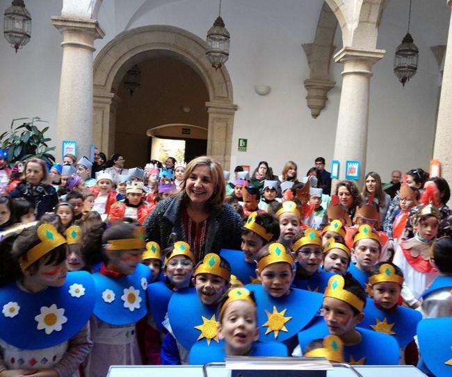 El colegio “Cervantes” de Cáceres adopta el Palacio de Toledo-Moctezuma