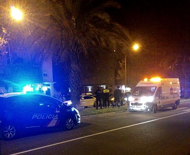 Dos vehículos colisionan en Francisco Guerra de Badajoz