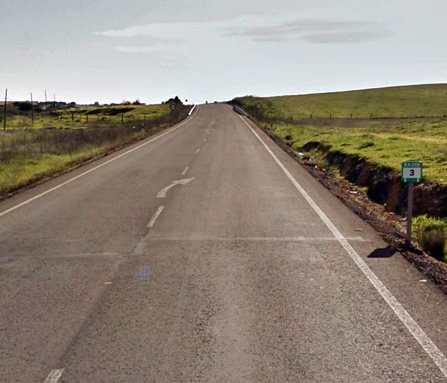 Grave tras una colisión en la carretera que une Cáceres y Miajadas