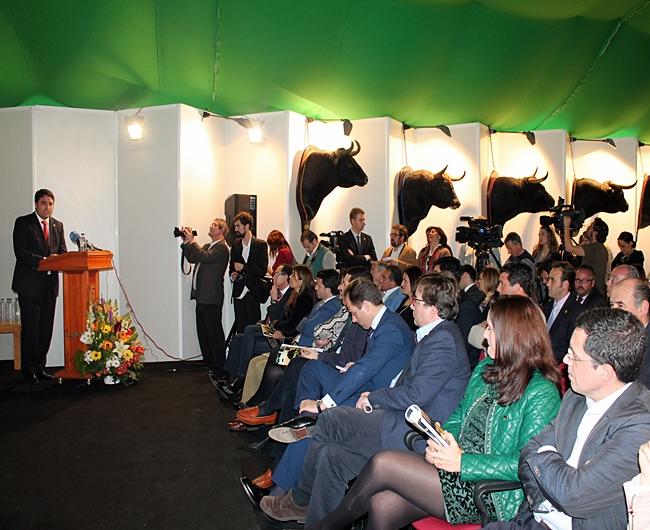 Gran expectación en la inauguración de la Feria del Toro de Olivenza