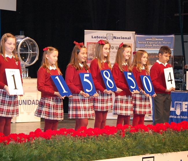 Celebrado el Sorteo de Lotería Nacional desde Badajoz