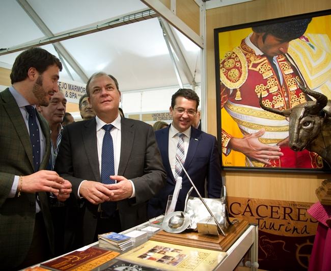 Cáceres ha participado en la Feria del Toro de Olivenza