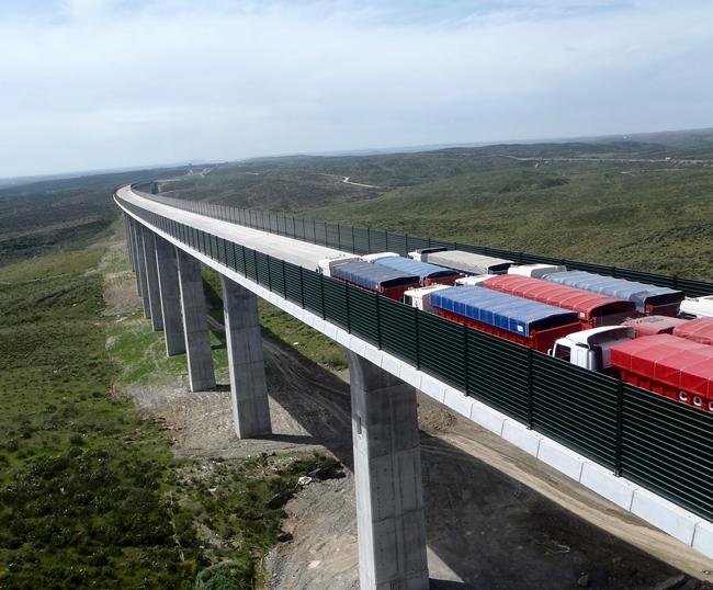 Concluyen las obras del viaducto de Valdetravieso, en Cáceres