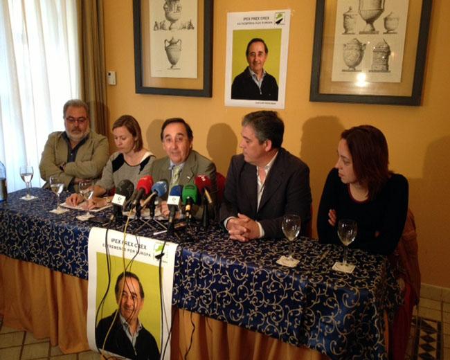 Los regionalistas concurren a las europeas con José Luis Velilla