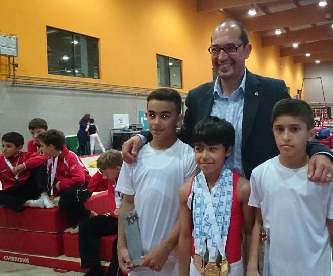 Exito emeritense en el Campeonato regional de Gimnasia Artística