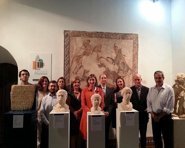 Extremadura recupera cuatro piezas romanas, de Augustóbriga