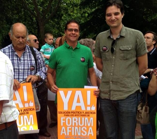 UPyD apoya a los afectados extremeños por Forum-Afinsa