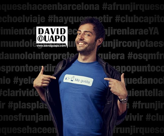 Humor, música e improvisación de la mano de David Guapo