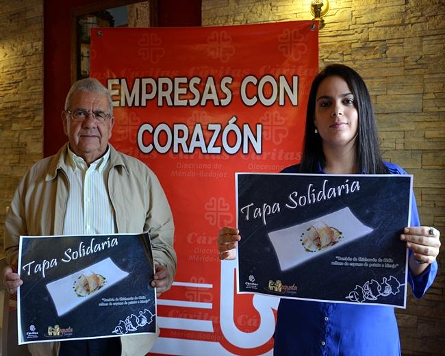 El restaurante Degusta Badajoz crea la tapa solidaria