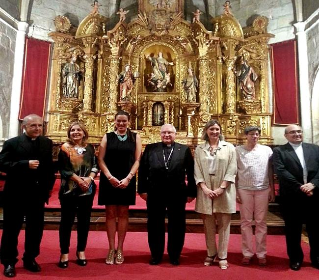 El retablo mayor de la Concatedral de Mérida ya está restaurado