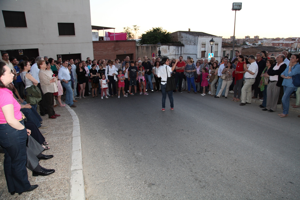 Gran acogida de la ruta teatralizada por el Casco Antiguo de Badajoz