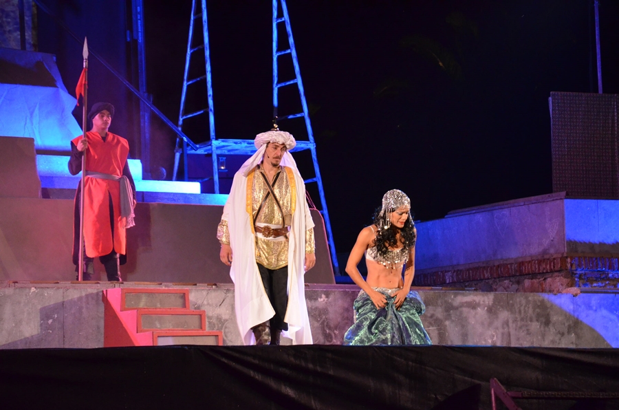 Representación teatral Milenio de Badajoz
