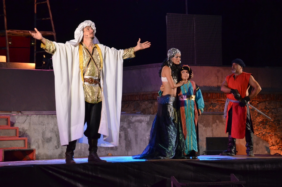 Representación teatral Milenio de Badajoz