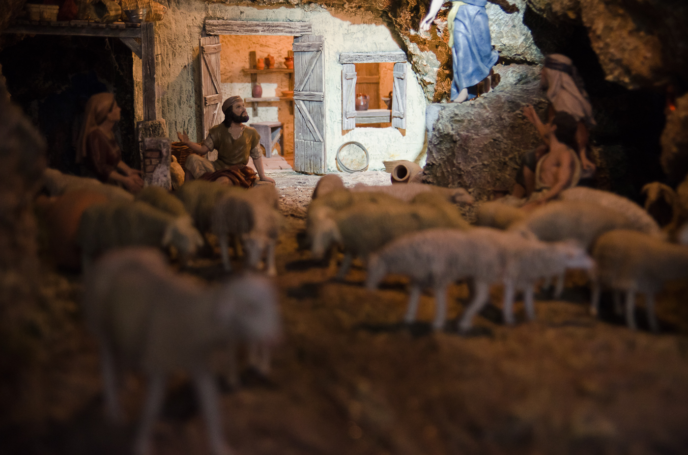 Exposición de belenes y dioramas ciudad de Badajoz