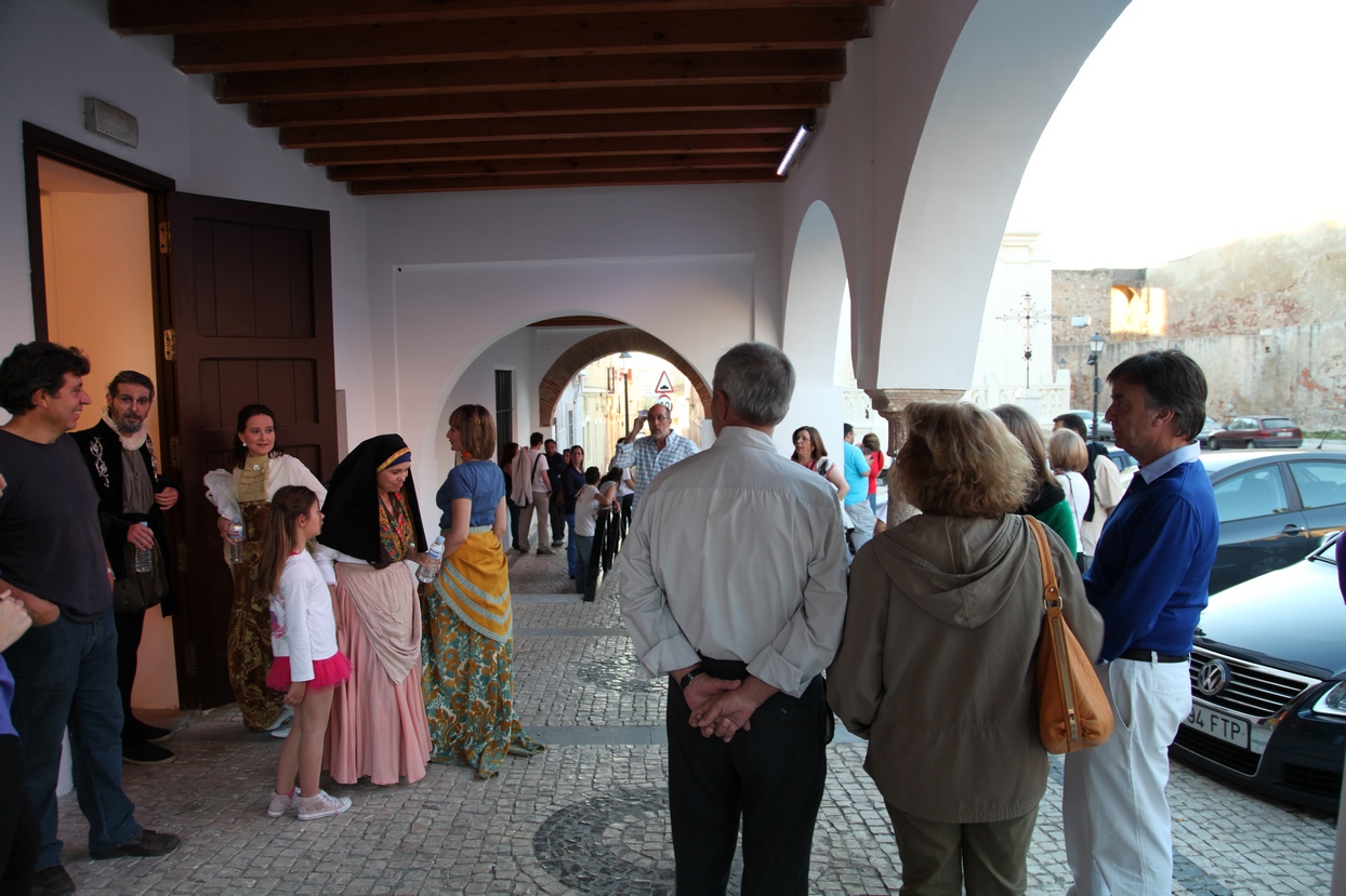 Gran acogida de la ruta teatralizada por el Casco Antiguo de Badajoz