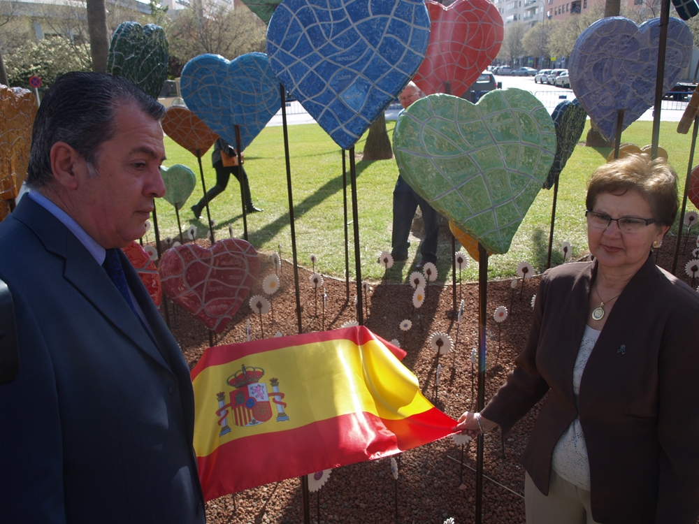 Imágenes del homenaje en Badajoz a las víctimas del terrorismo