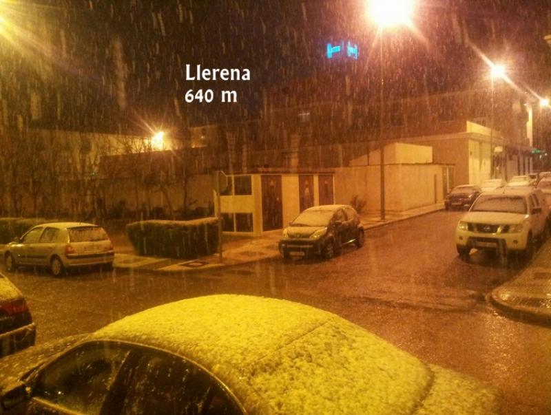 Seguimiento del temporal de nieve en la provincia de Badajoz