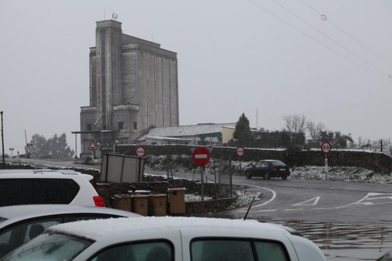 Imágenes de la nevada en la provincia de Badajoz