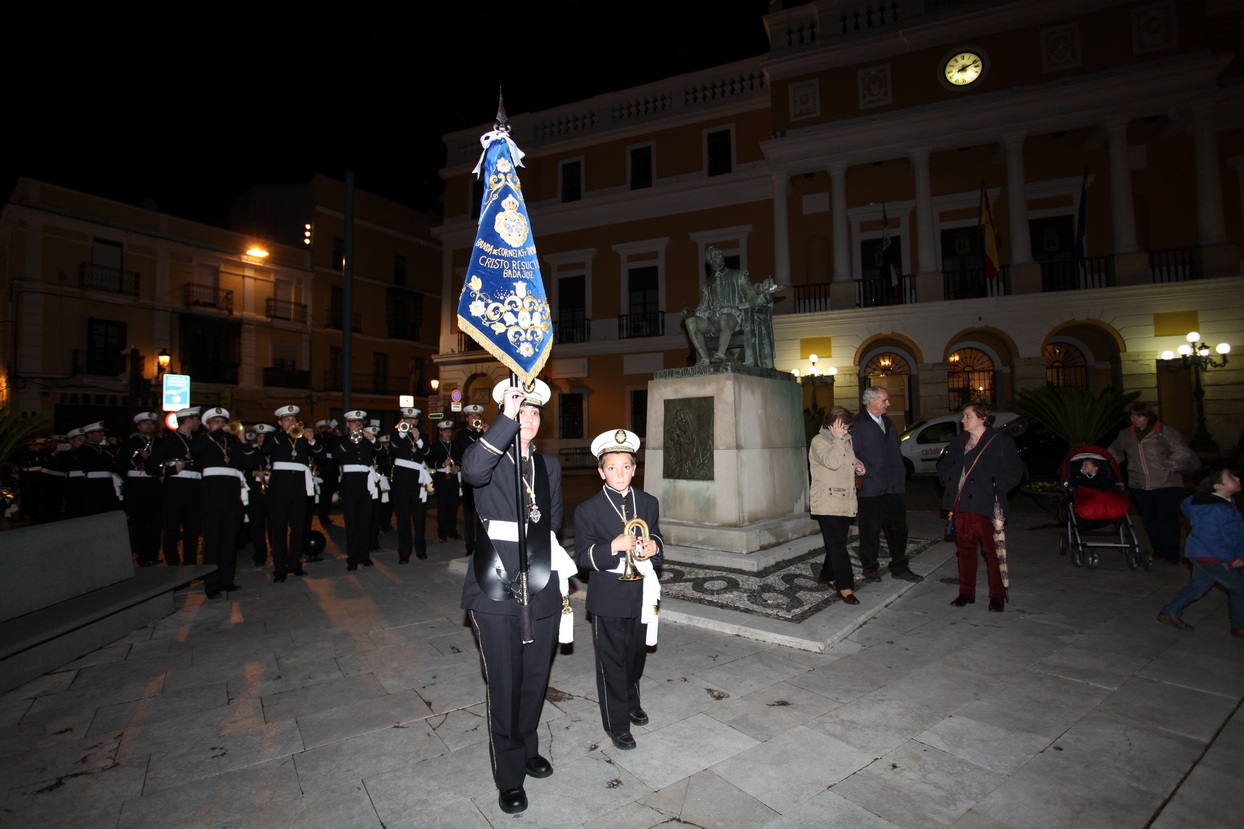 Fernando Valbuena realiza el pregón de la Semana Santa de Badajoz