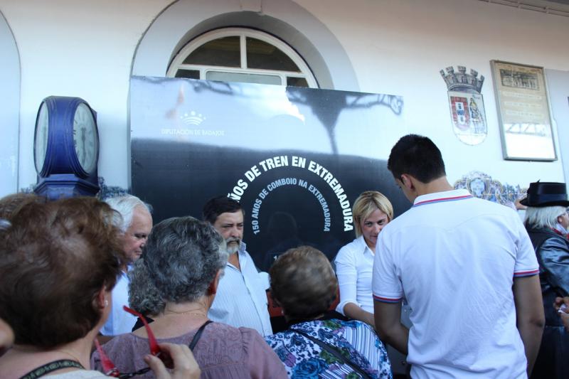 La llegada del Tren a Badajoz cumple 150 años