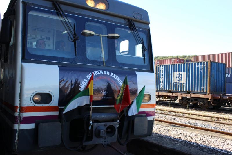 La llegada del Tren a Badajoz cumple 150 años