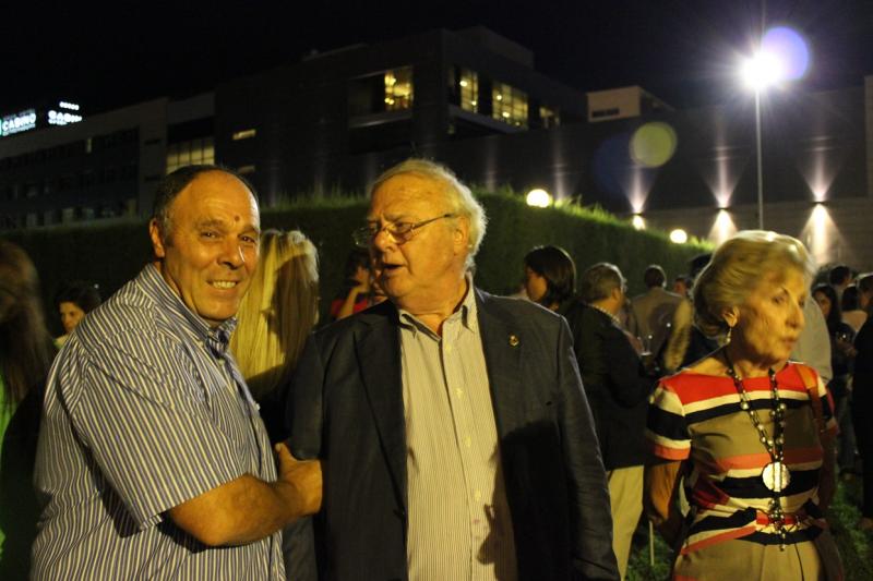 Homenaje al antiguo alcalde de Badajoz, Miguel Celdrán Matute