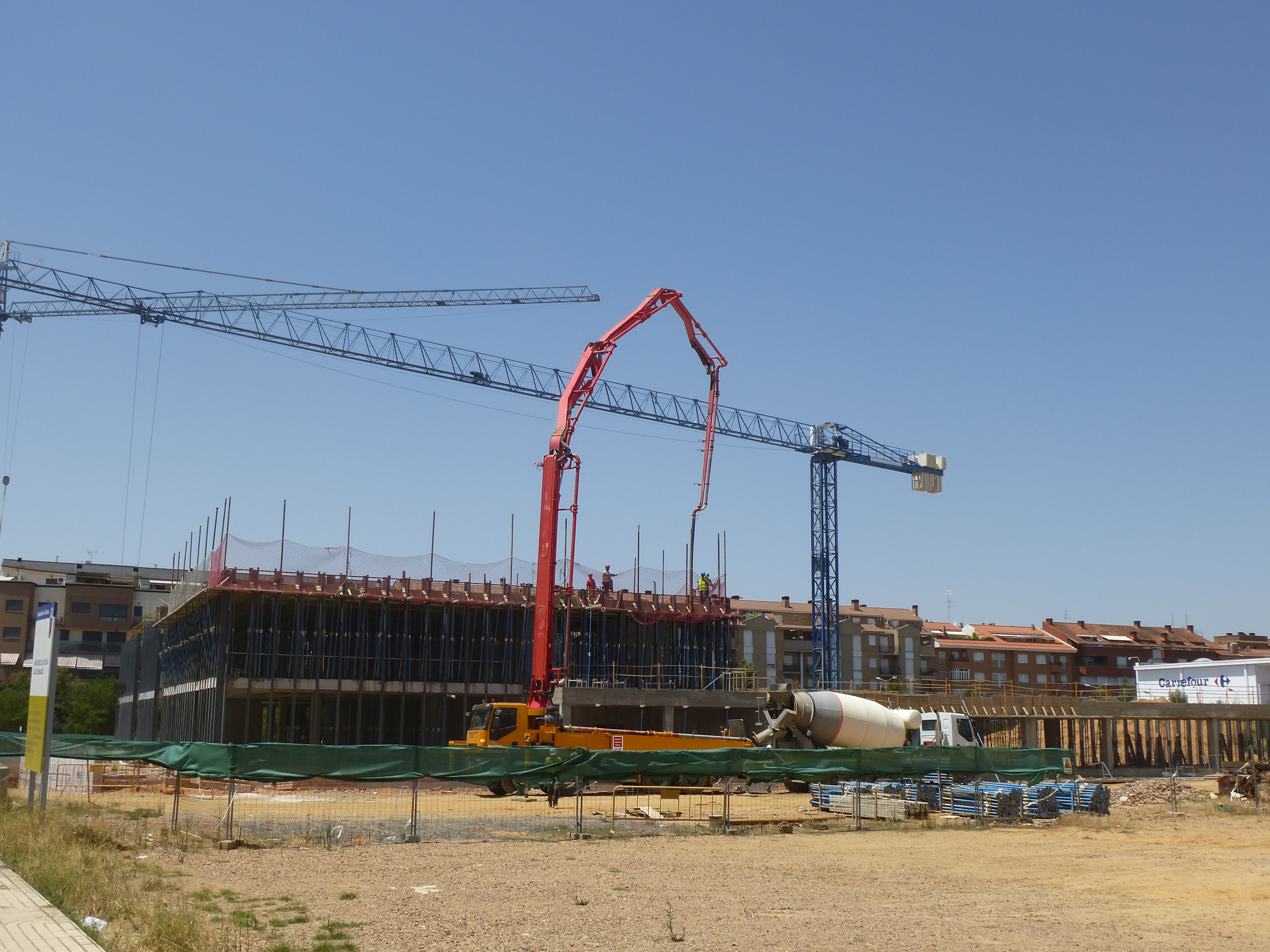 Las obras de la nueva sede de la Policía Local avanzan a buen ritmo