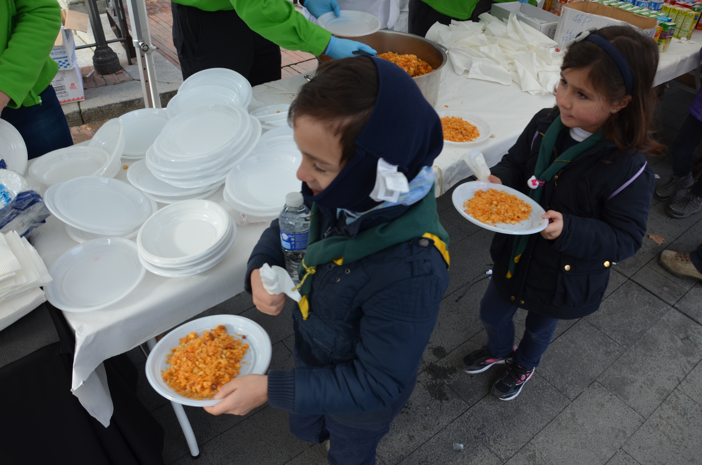 Los pacenses desayunan en San Francisco