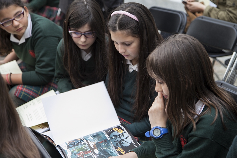 Imágenes del X Maratón de Lectura en Badajoz