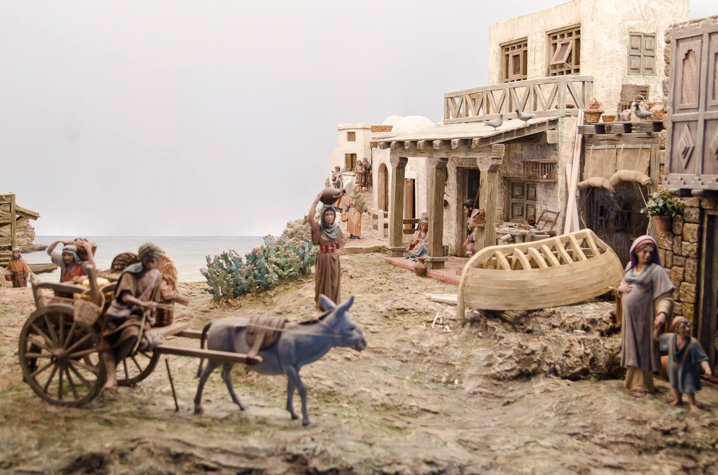 Exposición de belenes y dioramas ciudad de Badajoz