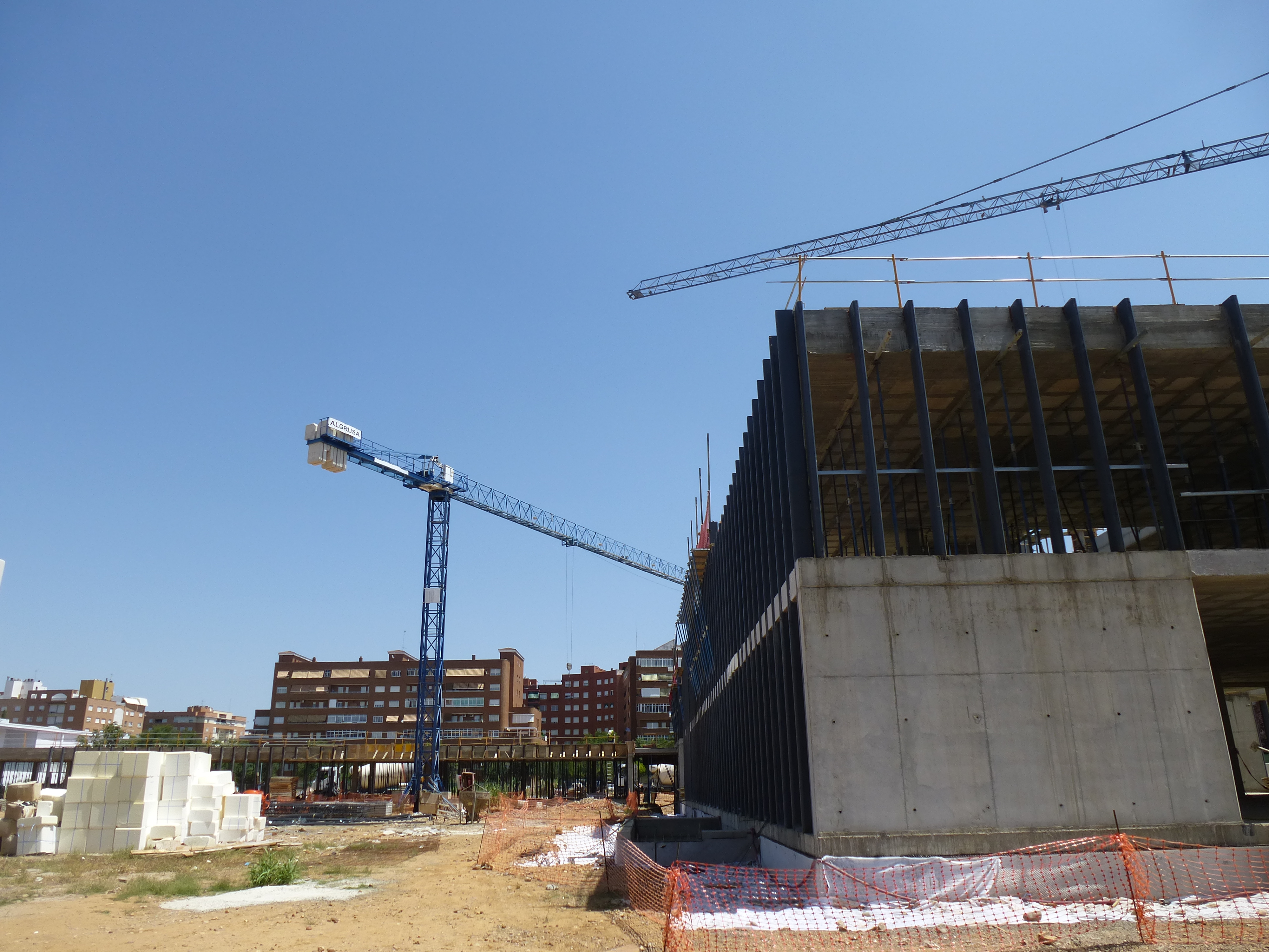 Las obras de la nueva sede de la Policía Local avanzan a buen ritmo