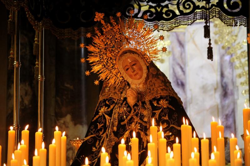 La Soledad, Jueves Santo en Badajoz