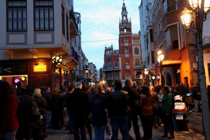 La Soledad, Jueves Santo en Badajoz