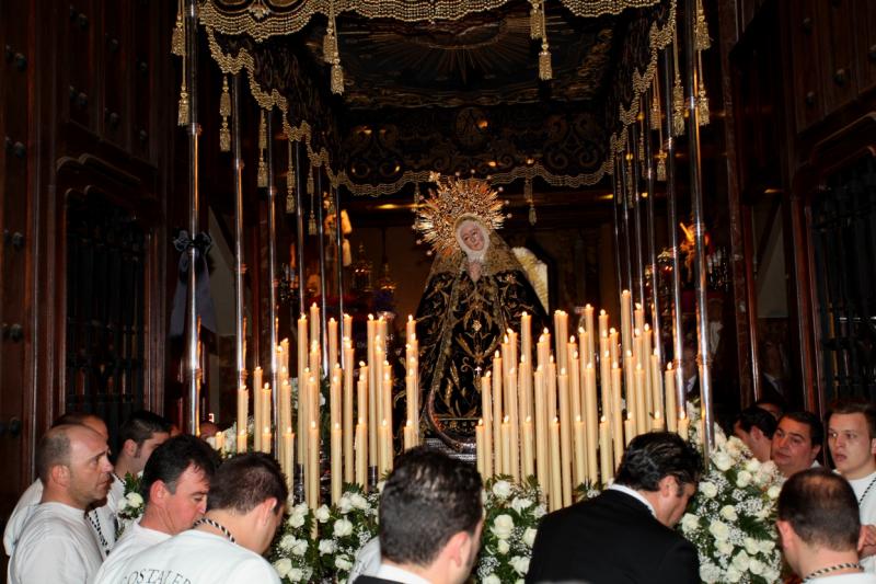 La Soledad, Jueves Santo en Badajoz