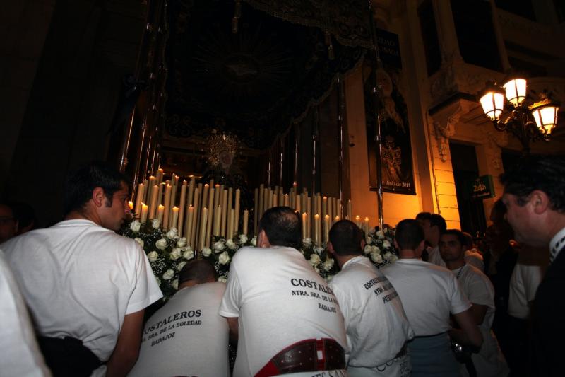 La Soledad, Jueves Santo en Badajoz