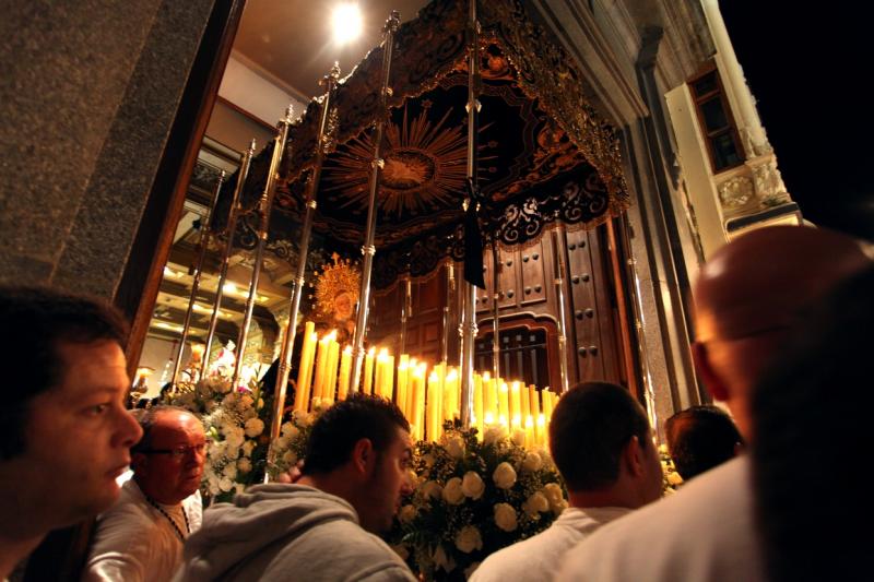 La Soledad, Jueves Santo en Badajoz