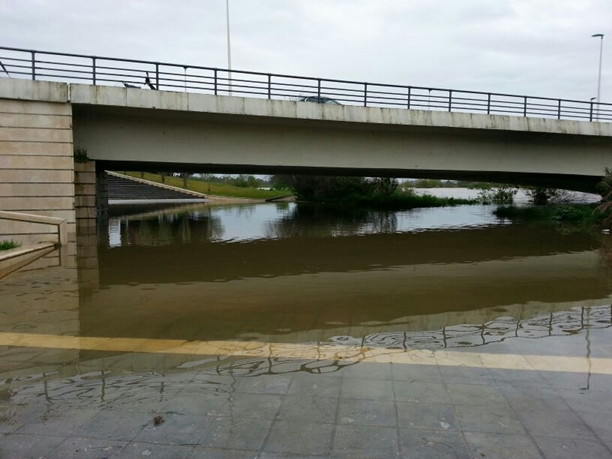 Situación actual del río Guadiana a su paso por Badajoz