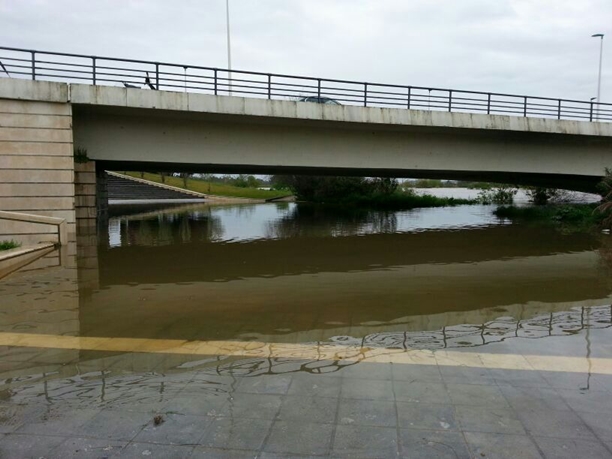 Situación actual del río Guadiana a su paso por Badajoz