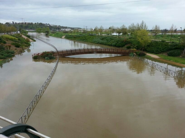 Situación actual del río Guadiana a su paso por Badajoz