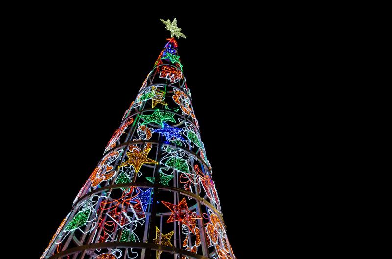 Iluminación de Navidad 2013 en Badajoz 