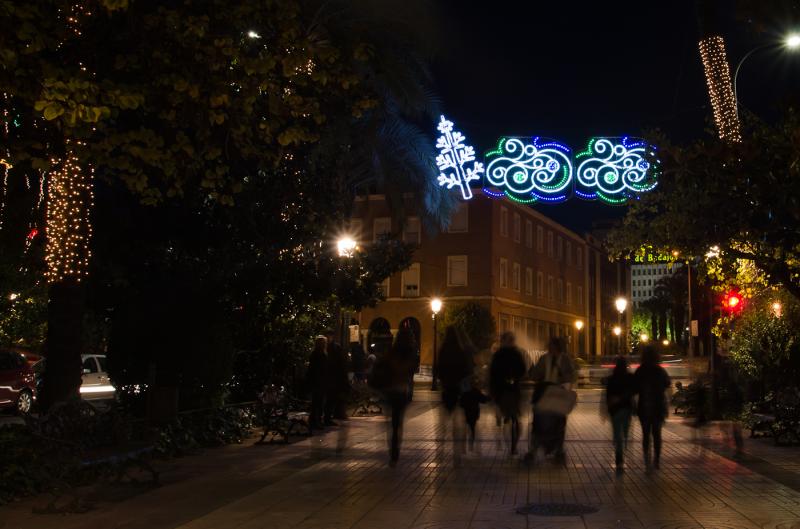 Iluminación de Navidad 2013 en Badajoz 