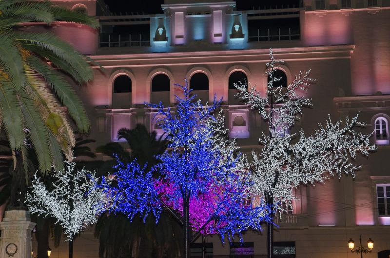 Iluminación de Navidad 2013 en Badajoz 