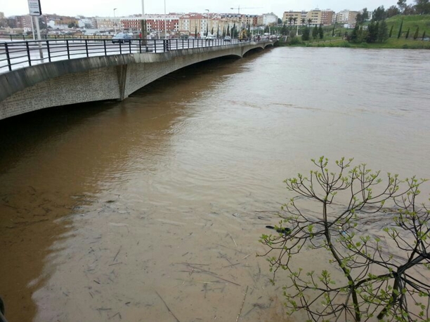 Situación actual del río Guadiana a su paso por Badajoz