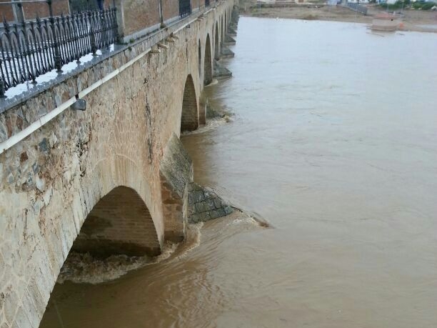 Situación actual del río Guadiana a su paso por Badajoz