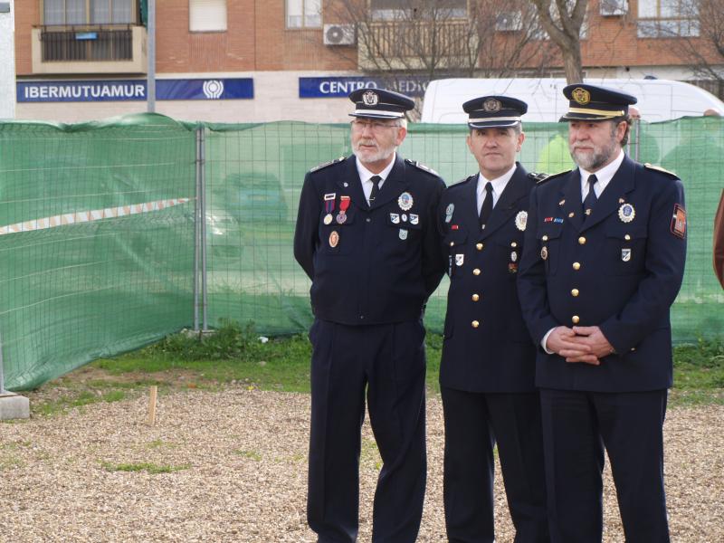 Fragoso coloca la primera piedra de la nueva sede de la Policía Local