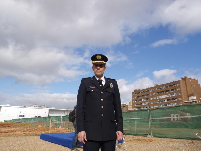 Fragoso coloca la primera piedra de la nueva sede de la Policía Local